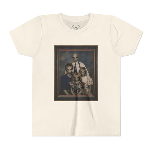Alien Family Portrait Tee — Kids Shirt