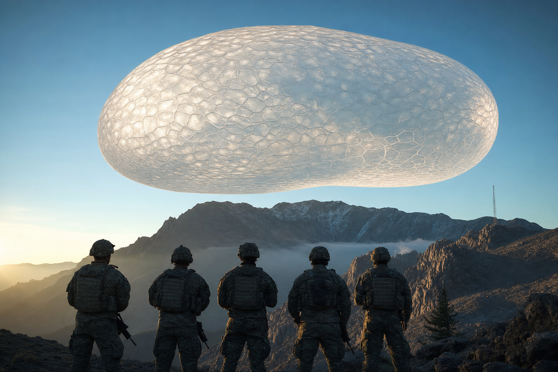 Cheyenne Mountain Flying Potato UAP -- Tin Foil Fools