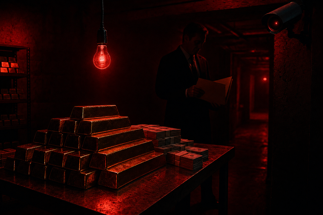 CIA “Special Access Program” gold stash — Tin Foil Fools