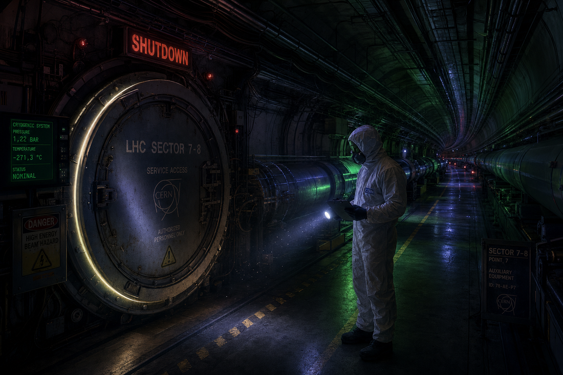 CERN LHC shutdown — Tin Foil Fools