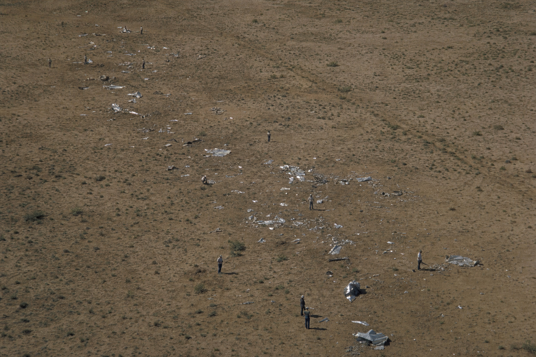 Roswell 1947 debris field — documentary style image