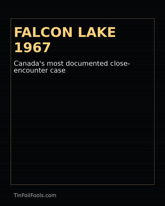 Falcon Lake Incident 1967 UFO case