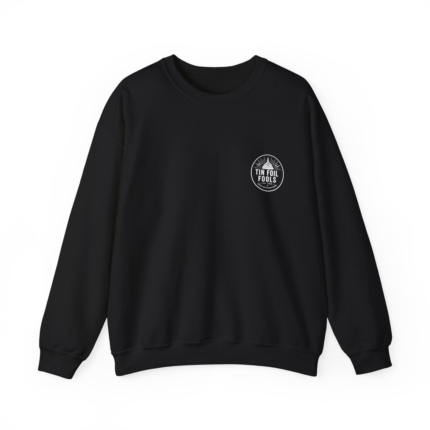 Conspiracy Theory Logo Sweatshirt — Graphic Crewneck
