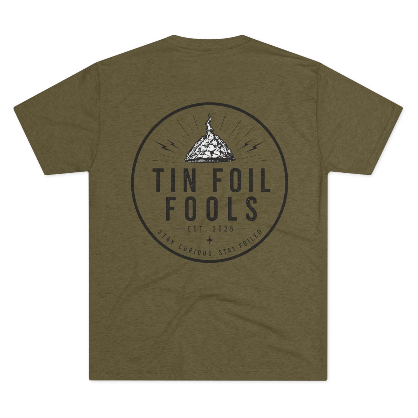 Tin Foil Fools T-Shirt - Mini Golfing Alien