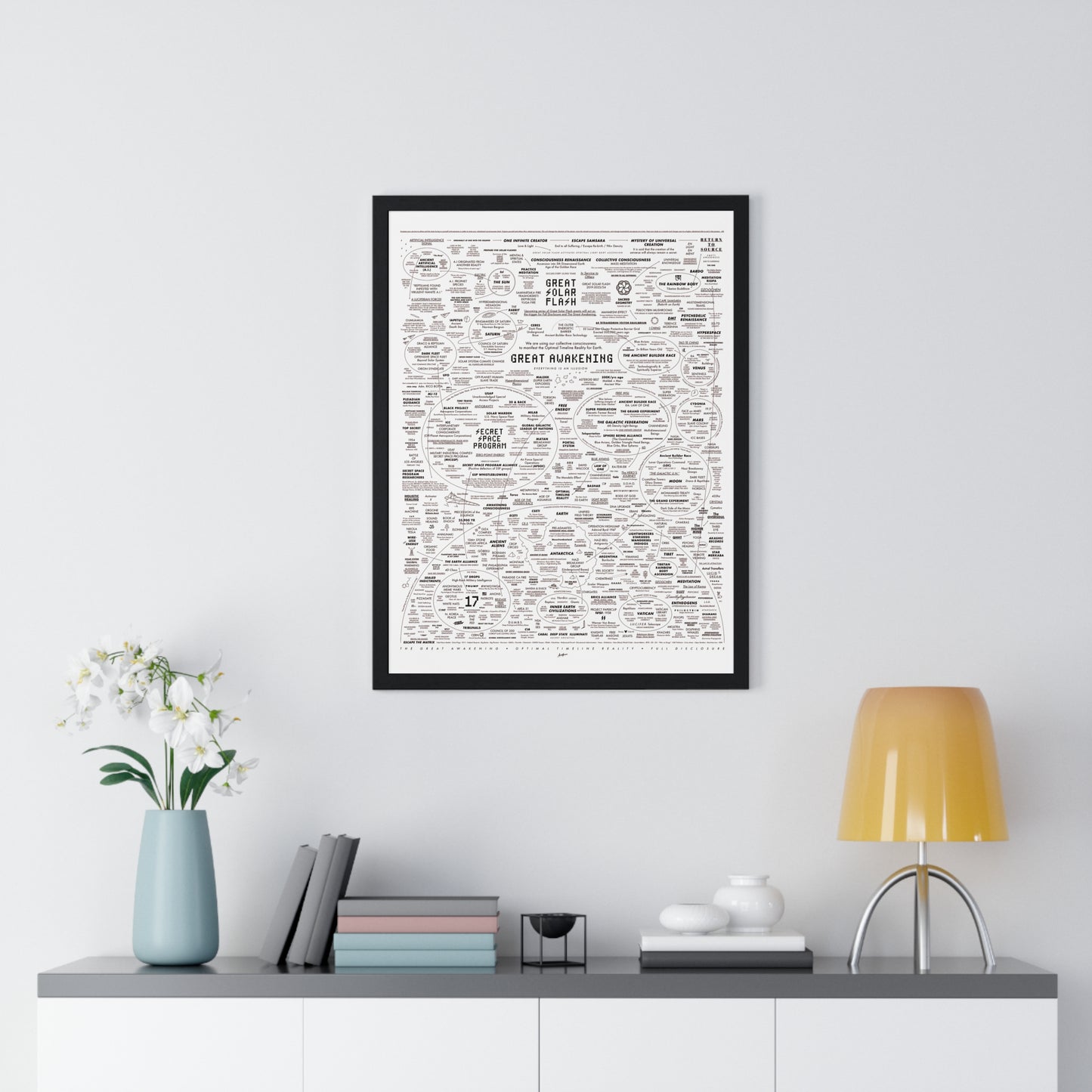 The Great Awakening — Framed Case File Poster