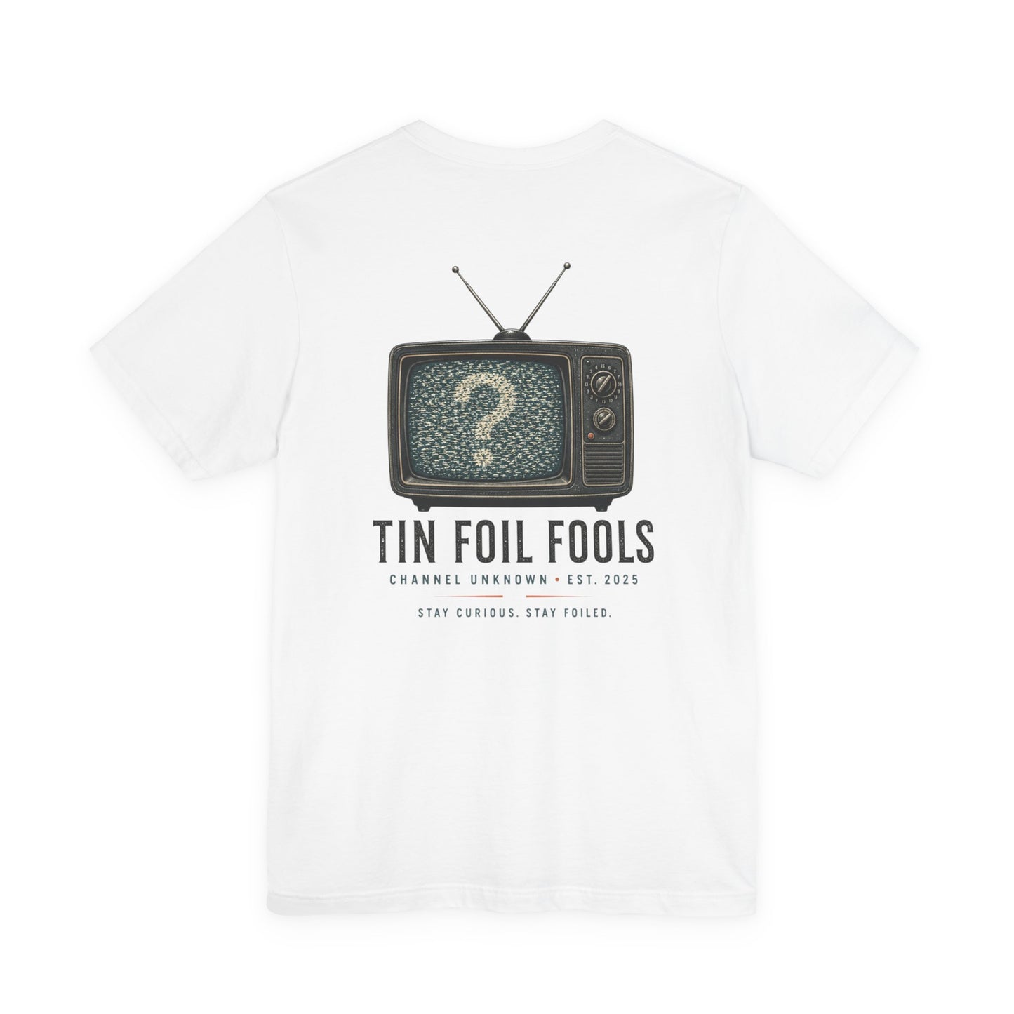 Static TV Tee — Retro Static T-Shirt