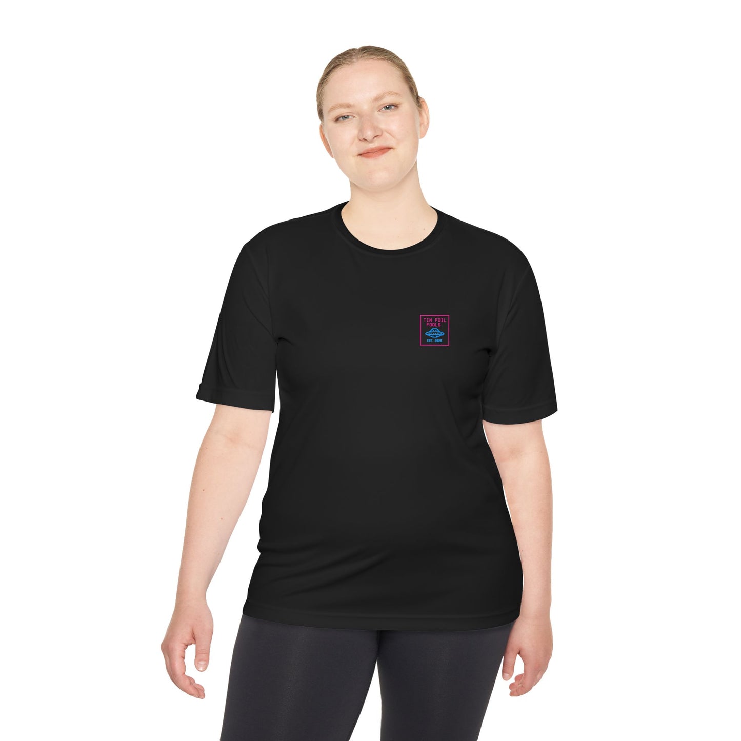 Alien Abduction Retro Tee — Moisture-Wicking Shirt
