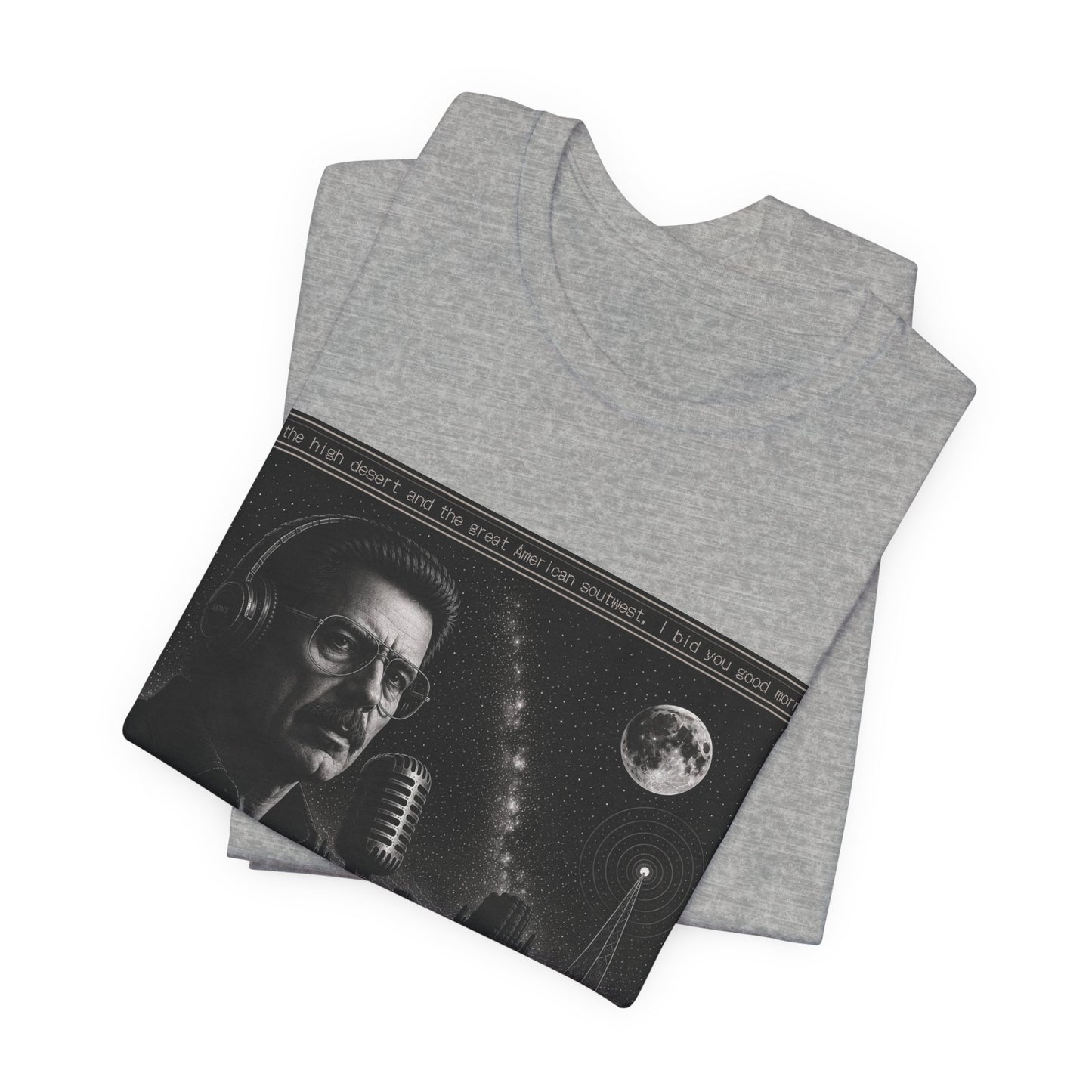 Coast to Coast AM with Art Bell T-Shirt — Retro Radio Tee
