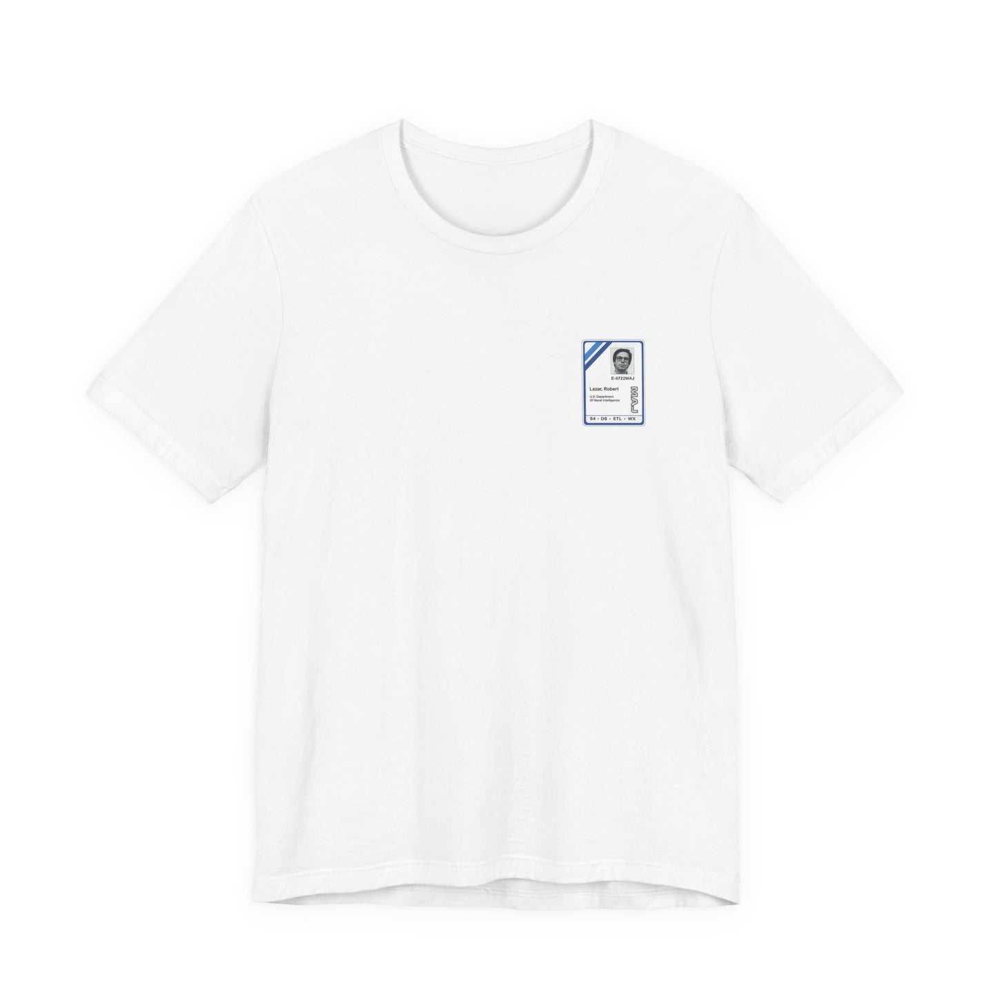 Bob Lazar 'Sport Model' UFO T-Shirt — Area 51 Tee