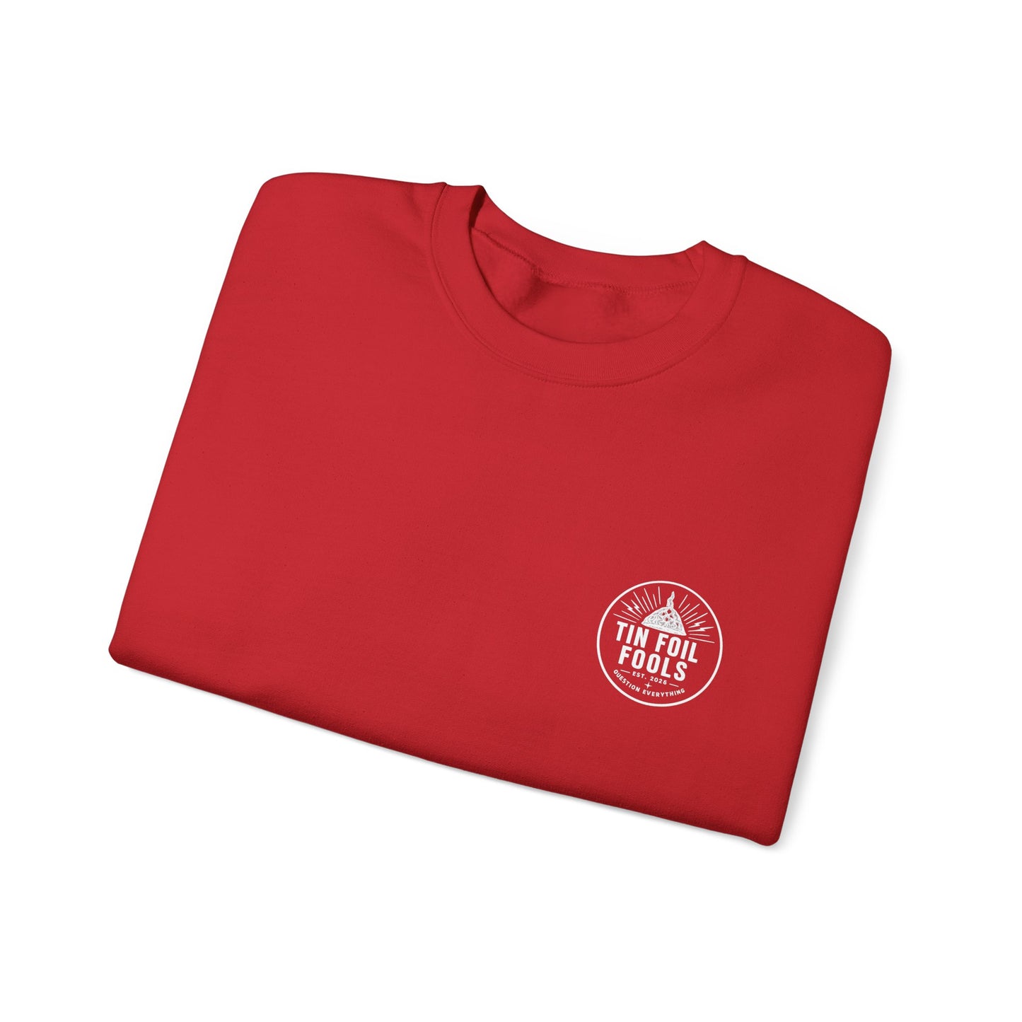 Conspiracy Theory Logo Sweatshirt — Graphic Crewneck