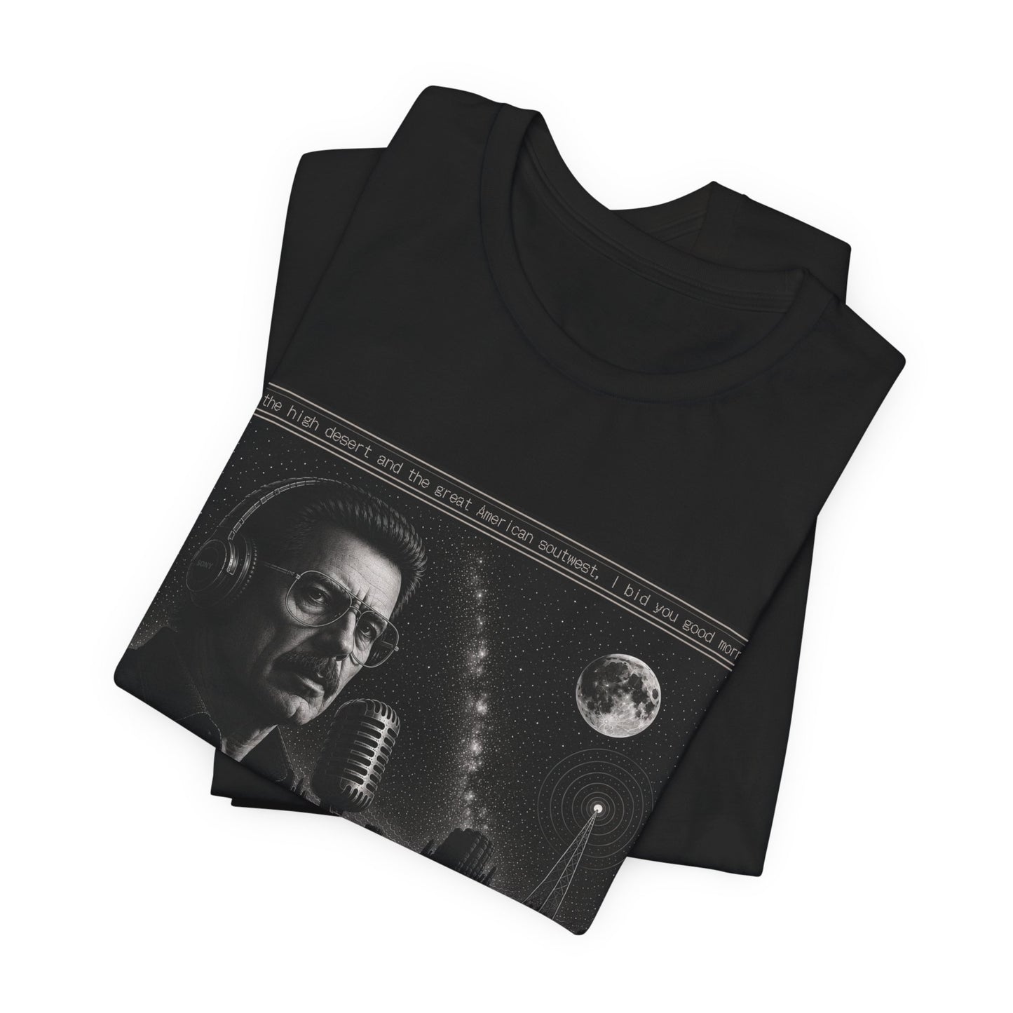 Coast to Coast AM with Art Bell T-Shirt — Retro Radio Tee