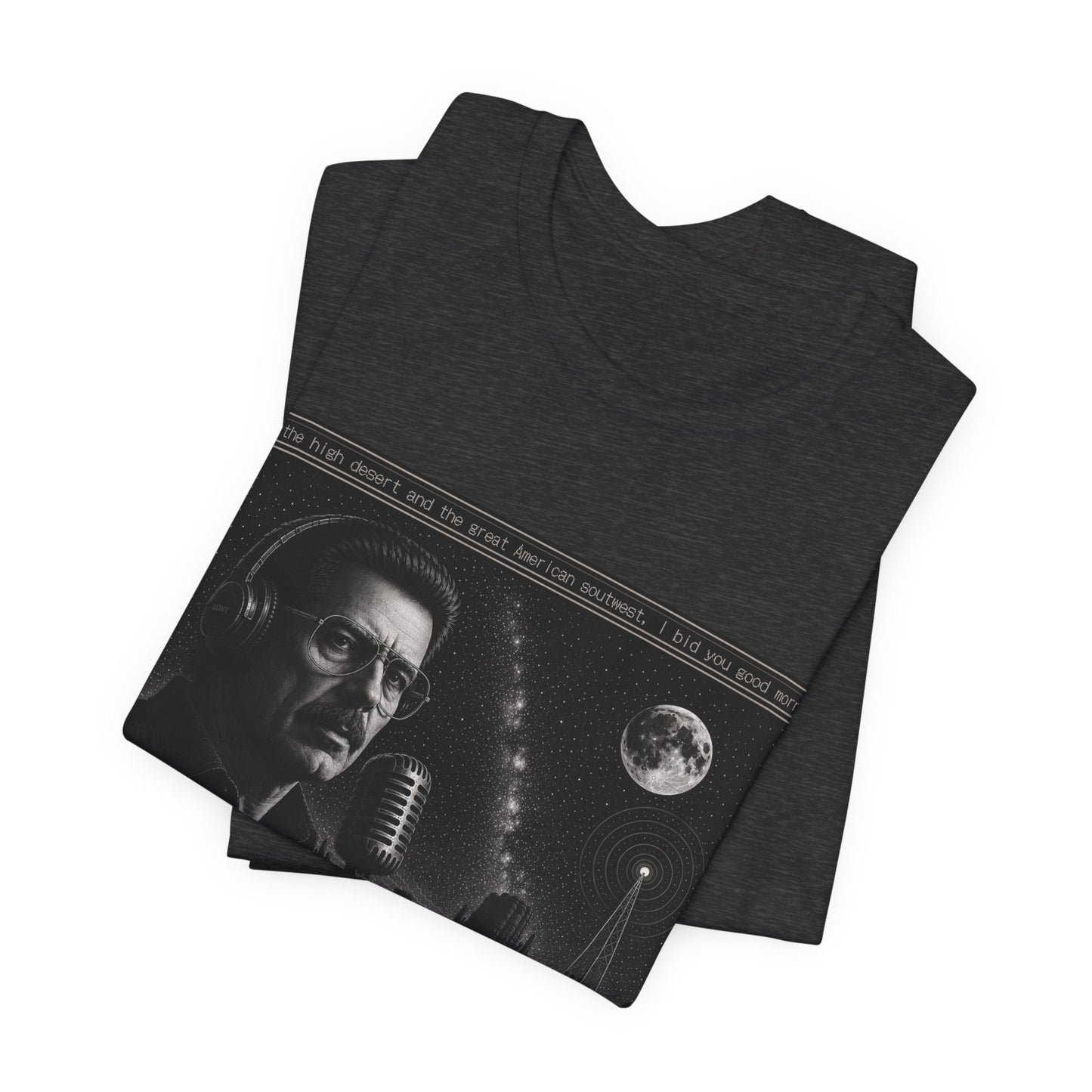 Coast to Coast AM with Art Bell T-Shirt — Retro Radio Tee