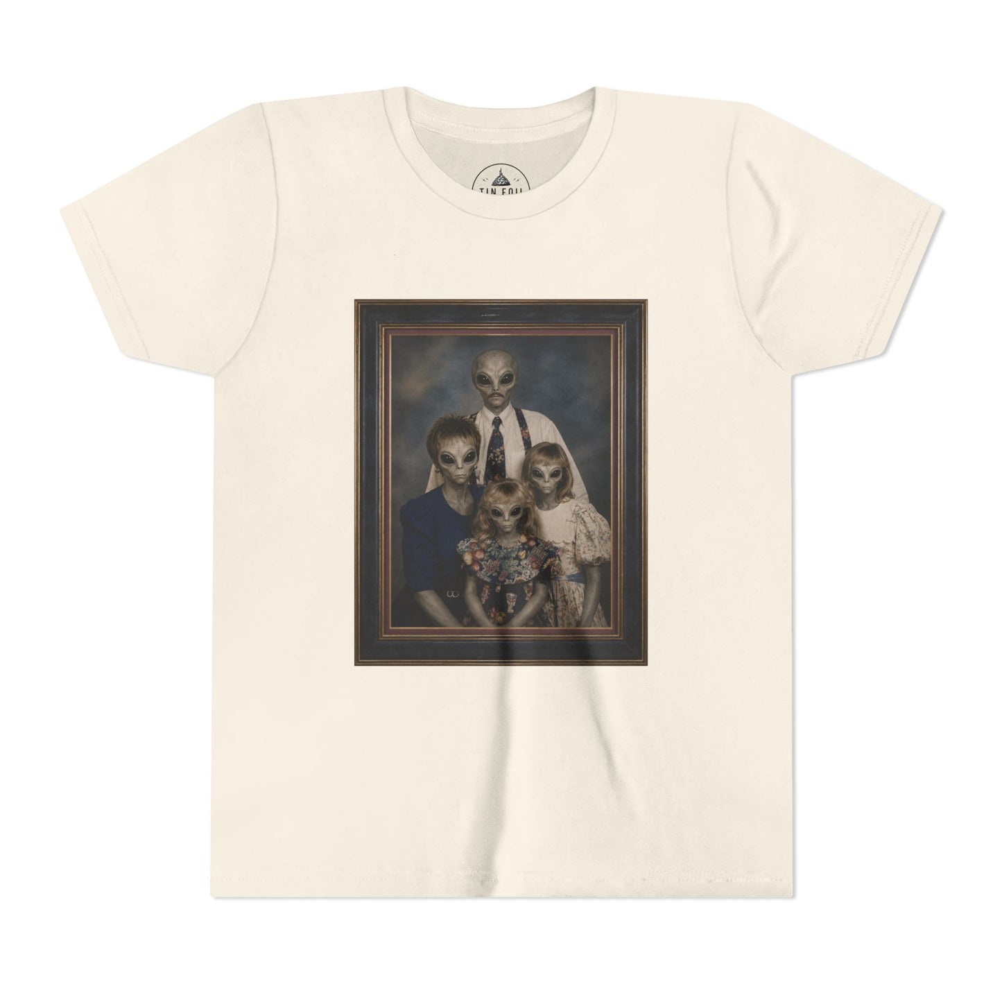 Alien Family Portrait Tee — Kids Shirt