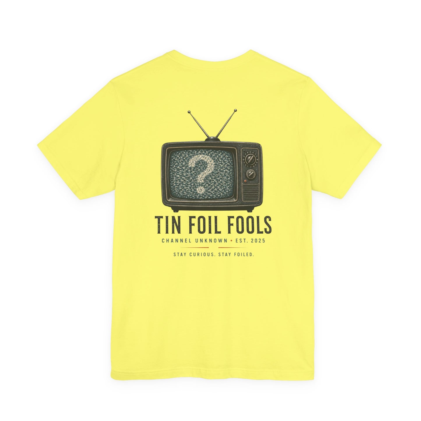 Static TV Tee — Retro Static T-Shirt