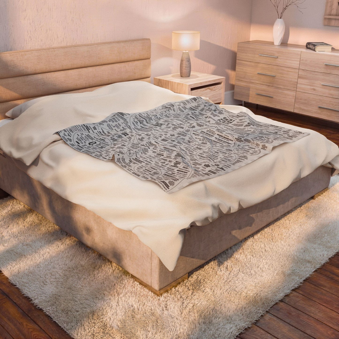 The Great Awakening — Velveteen Case File Blanket