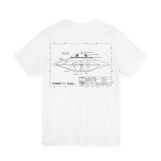 Bob Lazar 'Sport Model' UFO T-Shirt — Area 51 Tee