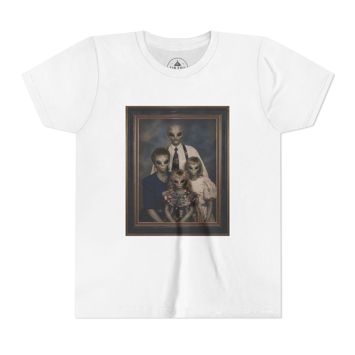 Alien Family Portrait Tee — Kids Shirt