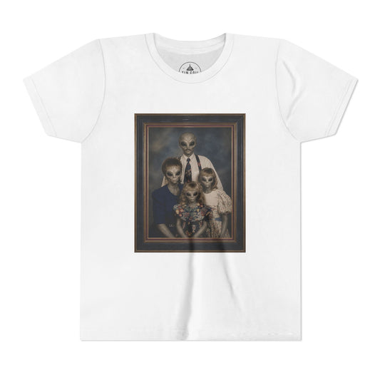 Alien Family Portrait Tee — Kids Shirt