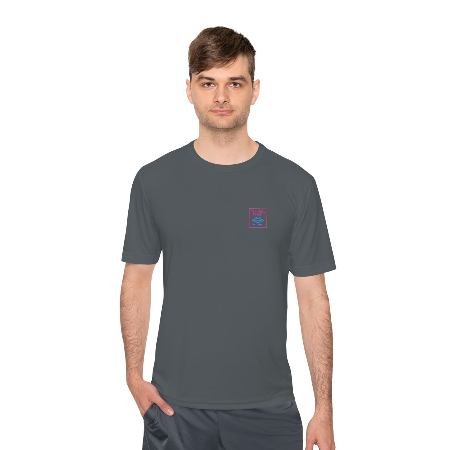 Alien Abduction Retro Tee — Moisture-Wicking Shirt