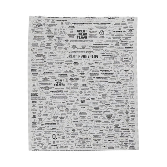 The Great Awakening — Velveteen Case File Blanket