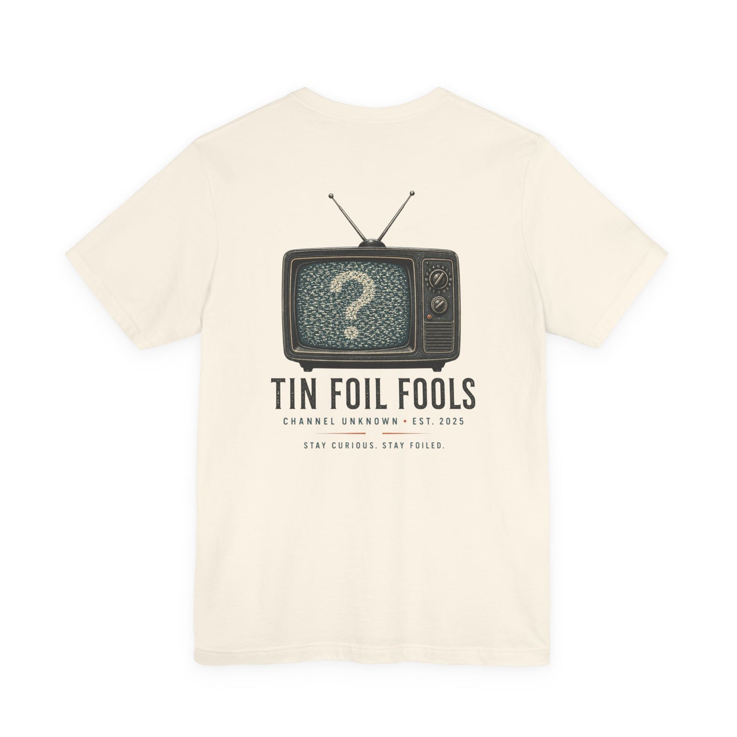 Static TV Tee — Retro Static T-Shirt
