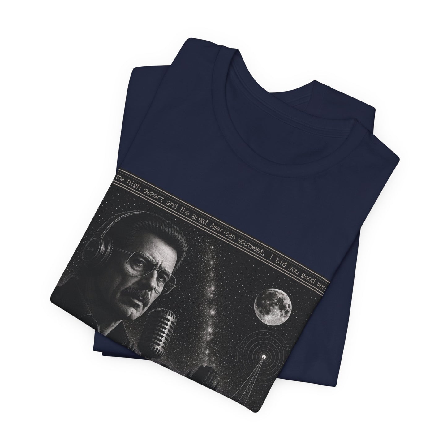 Coast to Coast AM with Art Bell T-Shirt — Retro Radio Tee
