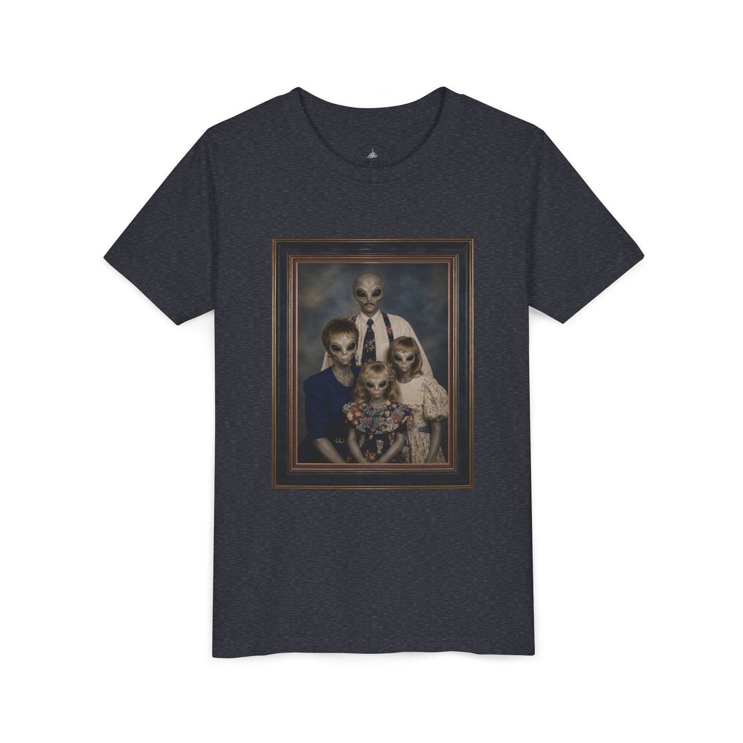 Alien Family Portrait Tee — Kids Shirt