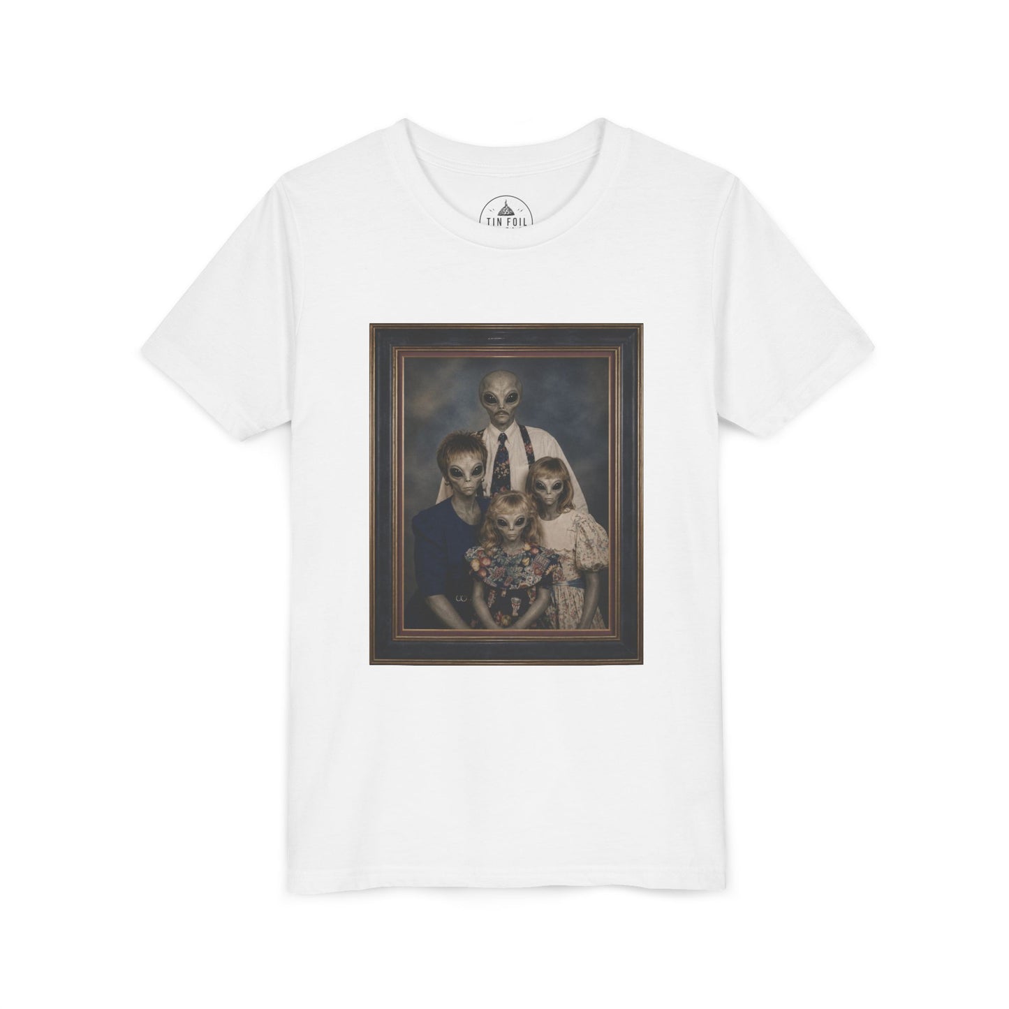 Alien Family Portrait Tee — Kids Shirt