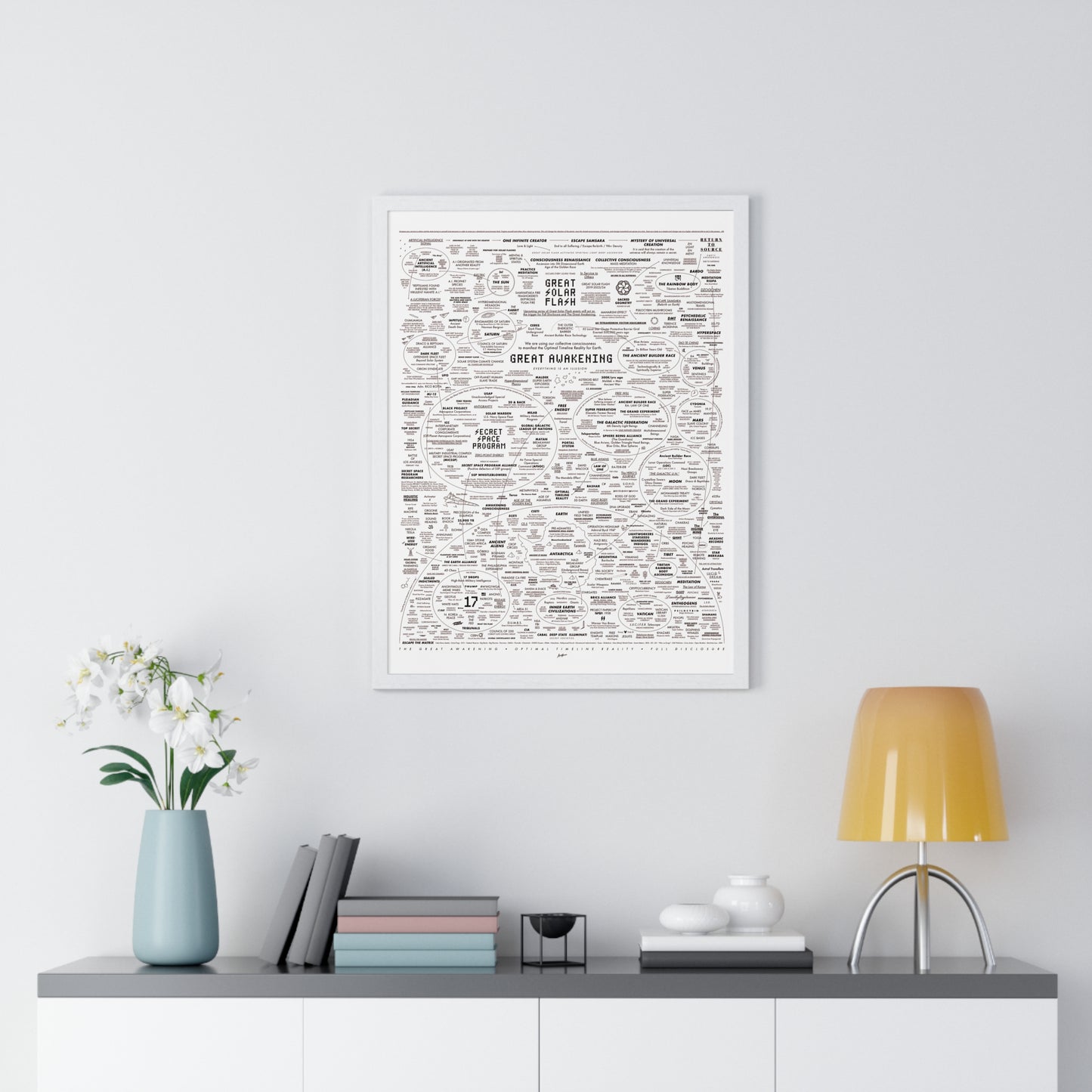 The Great Awakening — Framed Case File Poster